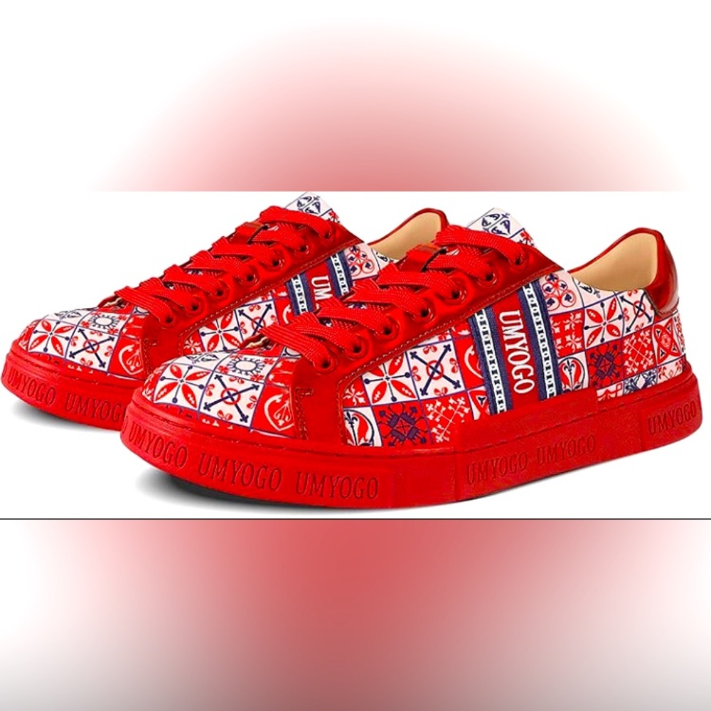 UMYOGO Men’s Casual Skateboarding Shoes Colorful Fashion Original Sneaker